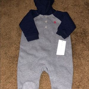 Ralph Lauren Footie Bodysuit
